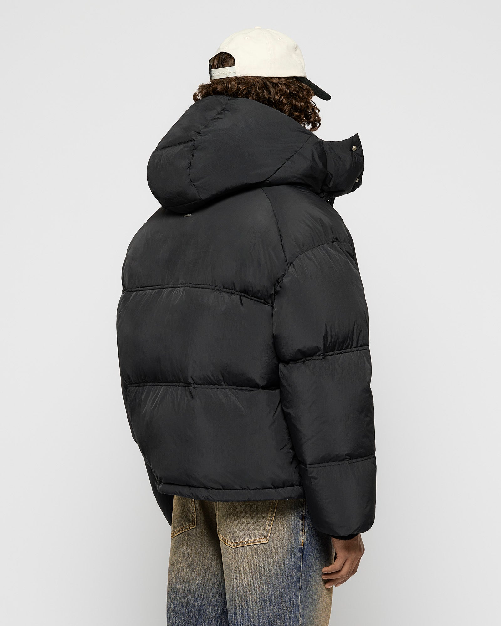 Nylon Down Puffer Jacket