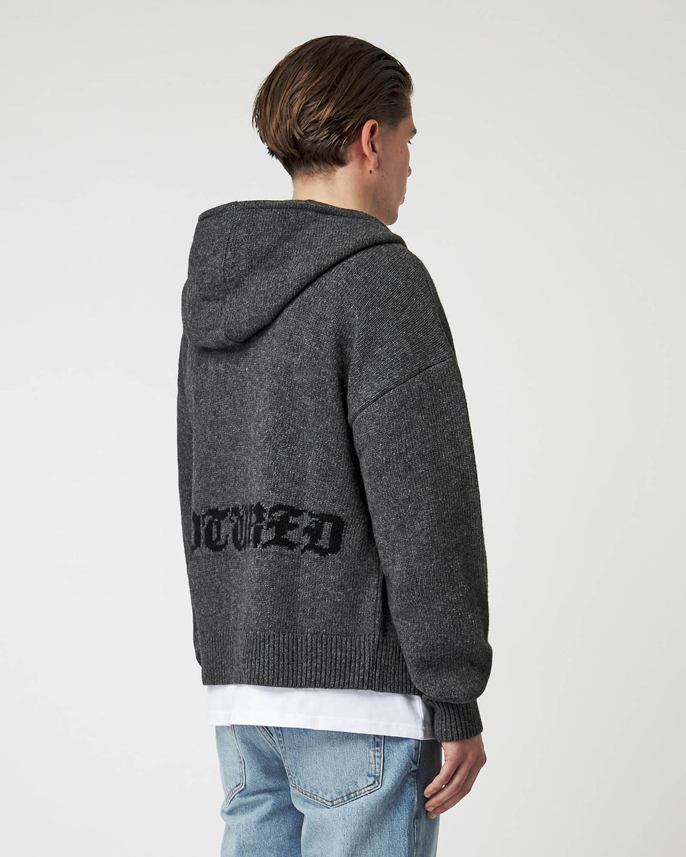 Hoodie knit on sale