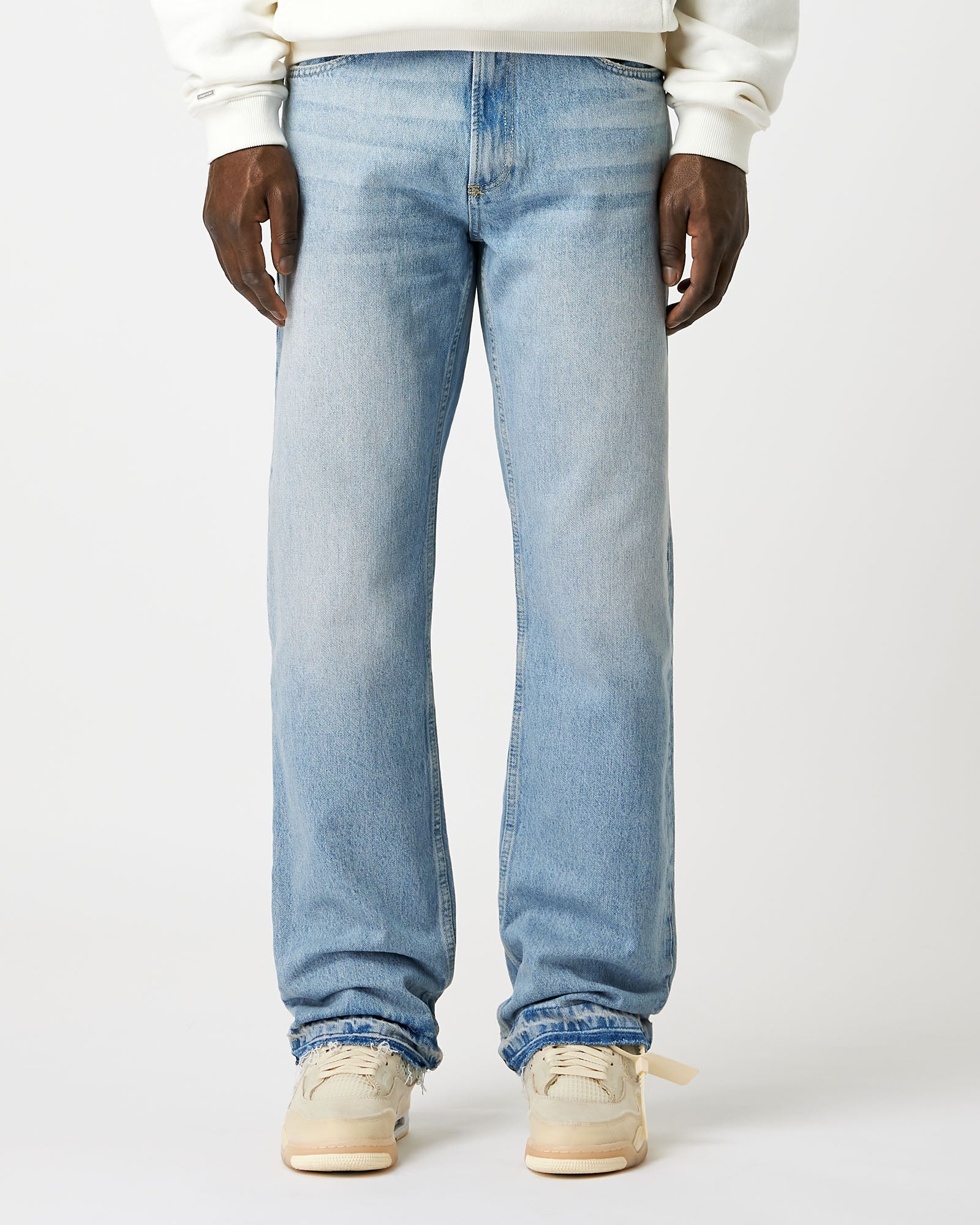 EIGHTYFIVE OPEN HEM - Relaxed fit jeans - ocean blue/blue denim 