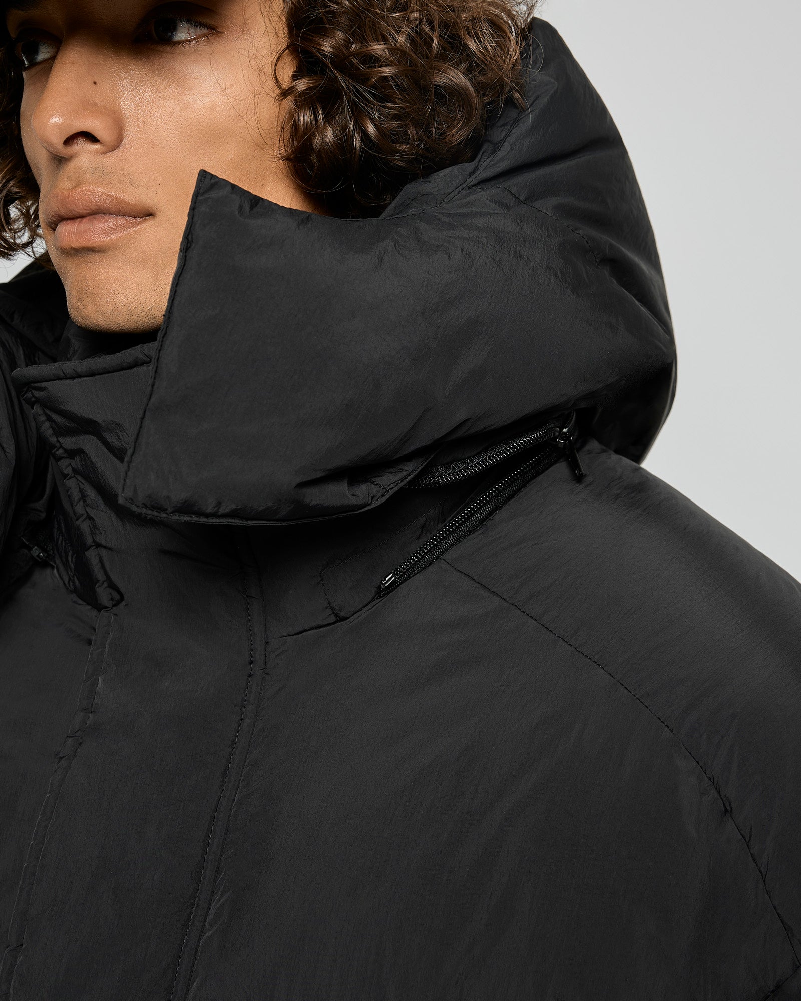 Nylon Down Puffer Jacket eightyfiveclo