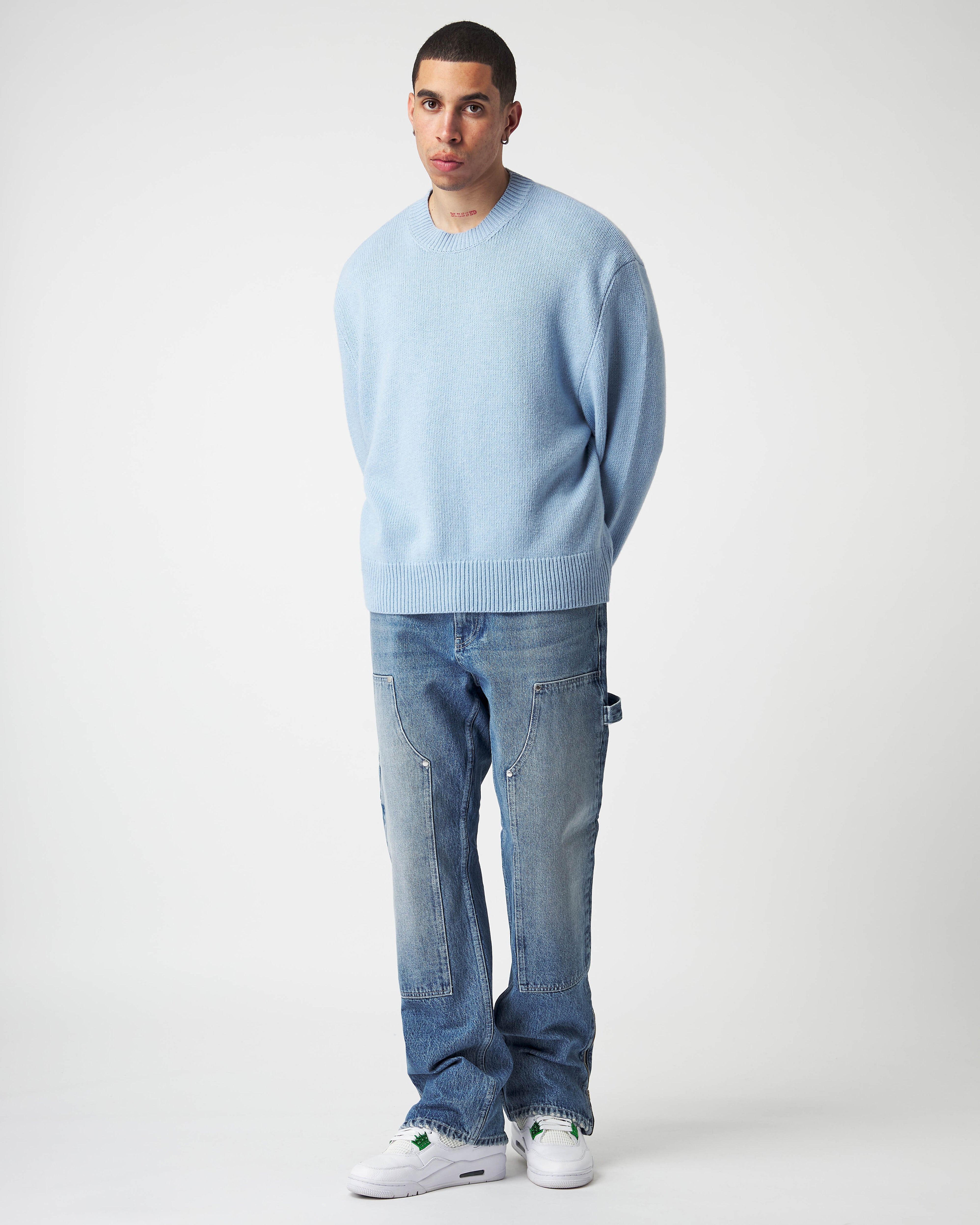 Sweater baby blue sale